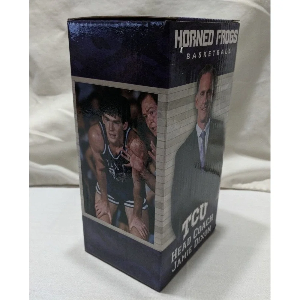 TCU Horned Frogs Basketball Coach Jamie Dixon Bobblehead 2016 SGA ~ New